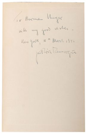 Lot #748 Erich Maria Remarque Book - Image 1