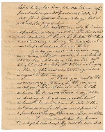 Lot #159 Charles Carroll of Carrollton Handwritten Letter Signed - Image 2