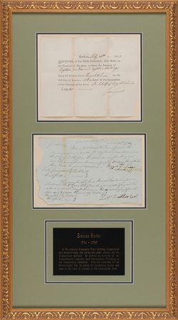 Lot #437 Zebulon Butler - Image 1