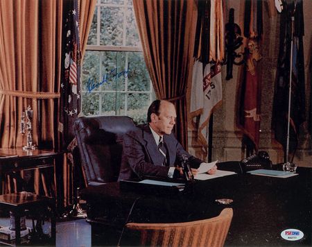 Lot #130 Gerald Ford - Image 1