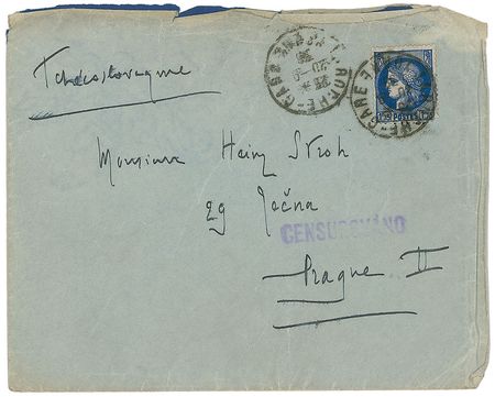 Lot #696 Romain Rolland Handwritten Letter Signed - Image 2