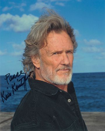 Lot #881 Kris Kristofferson Signed Photograph - Image 2