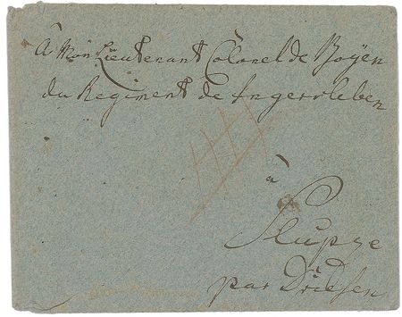 Lot #351 Frederick the Great Signed Letter - Image 2