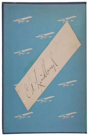 Lot #499 Charles Lindbergh Signature - Image 1