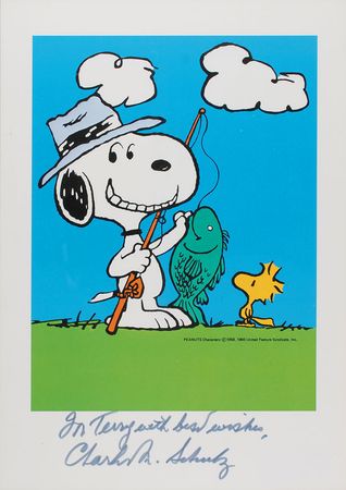Lot #642 Charles Schulz Print - Image 1