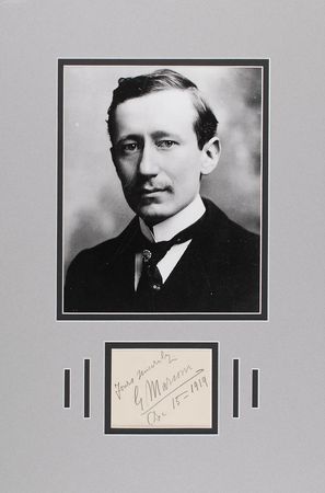 Lot #289 Guglielmo Marconi Signature - Image 2
