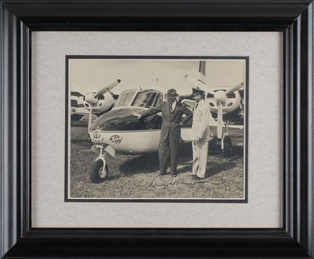 Lot #76 Dwight D. Eisenhower Signed Photograph - Image 2