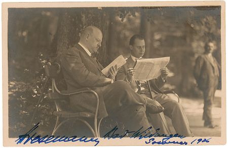 Lot #343 Gustav Stresemann Signed Photograph - Image 1