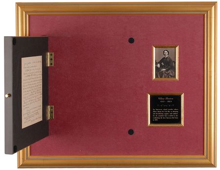 Lot #186 Clara Barton: “I thank you very much for becoming a member of the Red Cross” - Image 2