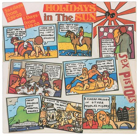 Lot #852 Sex Pistols: Rare fully signed Sex Pistols single from the day Sid Vicious played nice - Image 2