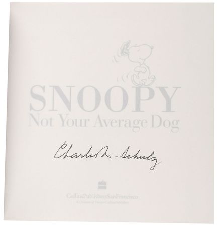 Lot #641 Charles Schulz Book - Image 1