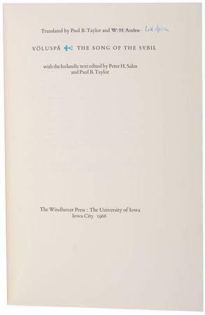 Lot #711 W. H. Auden Book - Image 5