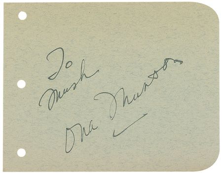 Lot #8140  Ill-Fated Actresses Set of Three Signatures - Image 2