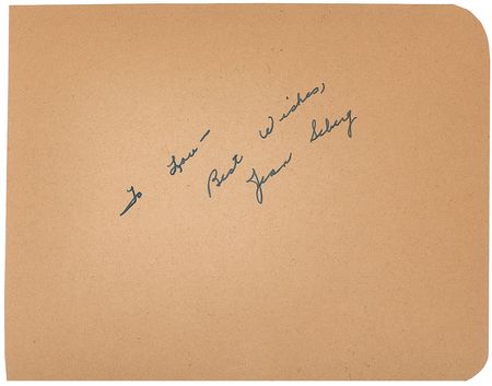 Lot #8140  Ill-Fated Actresses Set of Three Signatures - Image 3