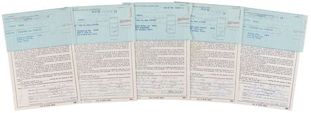 Lot #858 The 5th Dimension Signed Documents - Image 2