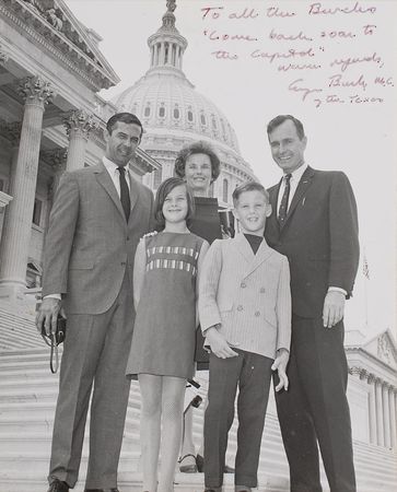Lot #143 George Bush Signed Photograph - Image 2