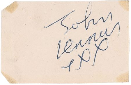 Lot #807 Beatles Signatures - Image 1