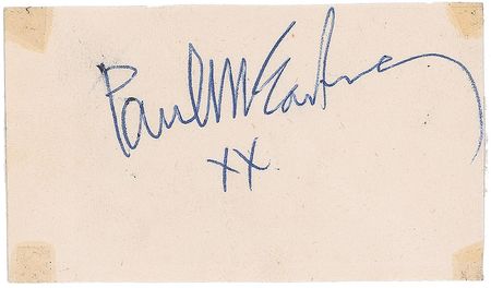 Lot #807 Beatles Signatures - Image 3