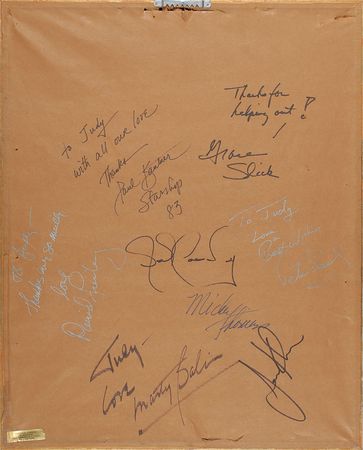 Lot #828 Jefferson Airplane RIAA Sales Award - Image 2