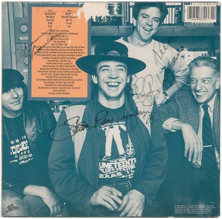 Lot #855 Stevie Ray Vaughan Album - Image 1