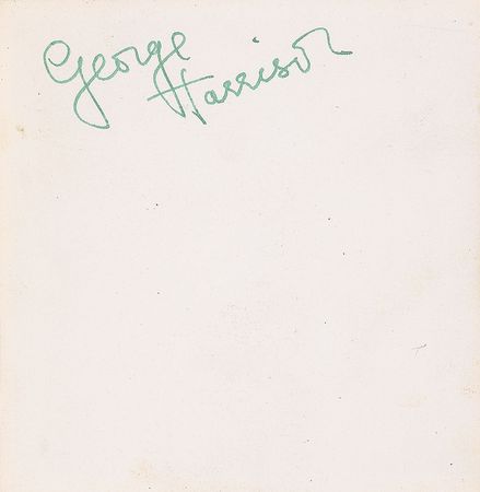 Lot #810 Beatles: George Harrison Signed Photograph - Image 2