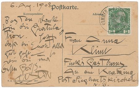 Lot #600 Gustav Klimt: Summering at Lake Attersee, the primary subject of his landscapes - Image 1
