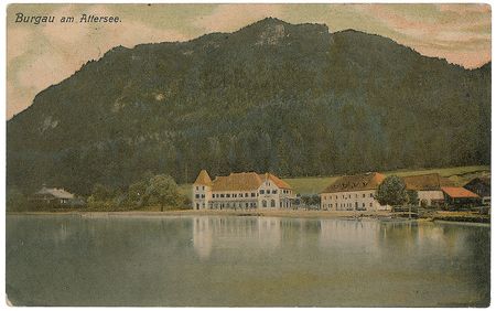 Lot #600 Gustav Klimt: Summering at Lake Attersee, the primary subject of his landscapes - Image 2