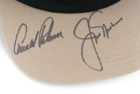 Lot #1080 Arnold Palmer and Jack Nicklaus Baseball Cap - Image 2