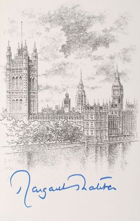 Lot #410 Margaret Thatcher Book - Image 1