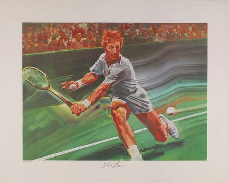 Lot #1073 Billie Jean King and Rod Laver Prints - Image 2