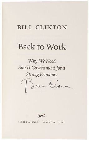 Lot #146 Bill Clinton Book - Image 1