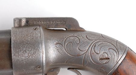 Lot #447 Allen and Thurber Percussion Pepperbox Pistol Pistol - Image 3
