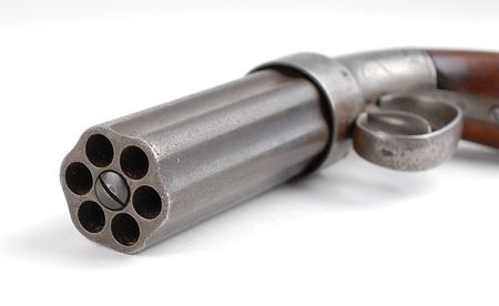 Lot #447 Allen and Thurber Percussion Pepperbox Pistol Pistol - Image 4