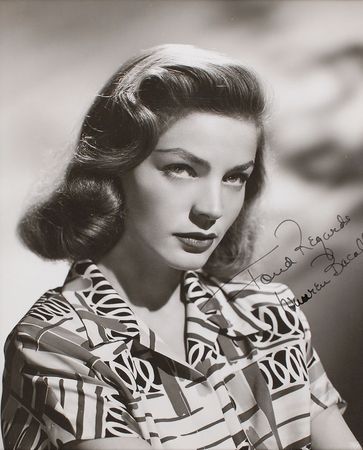 Lot #962 Lauren Bacall - Image 1