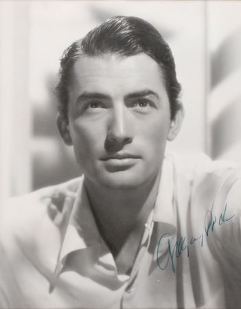 Lot #947 Gregory Peck Signed Photograph - Image 1