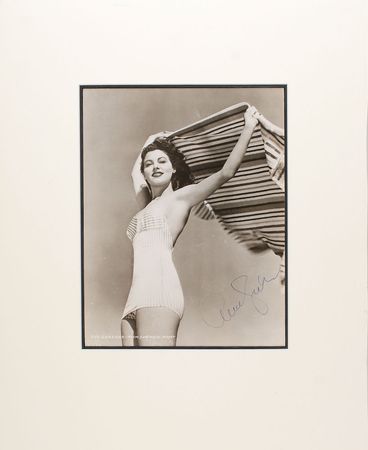 Lot #984 Ava Gardner Signed Photograph - Image 2