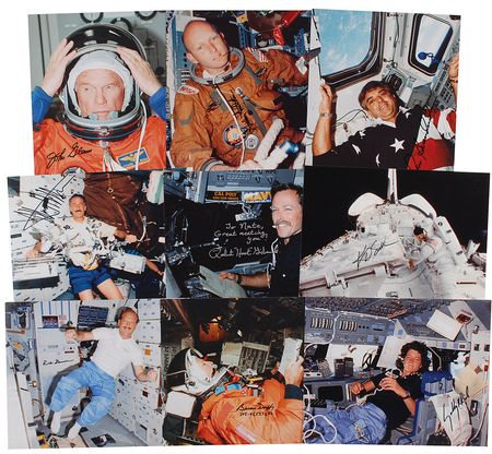 Lot #579 Space Shuttle Signed Photograph - Image 1