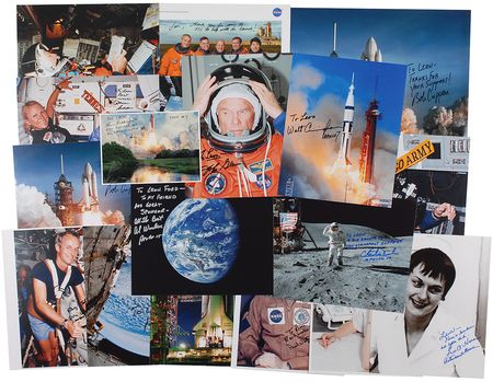 Lot #542 Astronauts Signed Photograph - Image 1