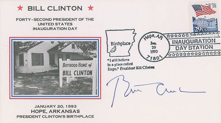 Lot #150 Bill Clinton First Day Covers - Image 1