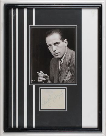 Lot #916 Humphrey Bogart Signature - Image 2