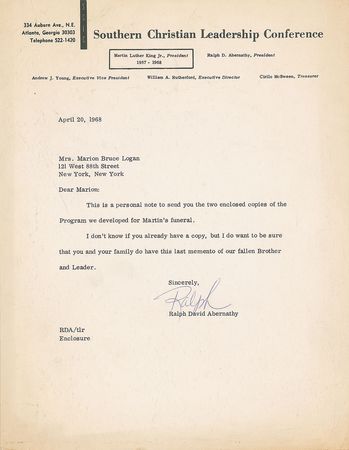 Lot #247 Ralph Abernathy - Image 1