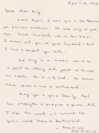 Lot #246 Martin Luther King, Jr - Image 1