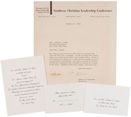 Lot #226 Martin Luther King, Jr - Image 1