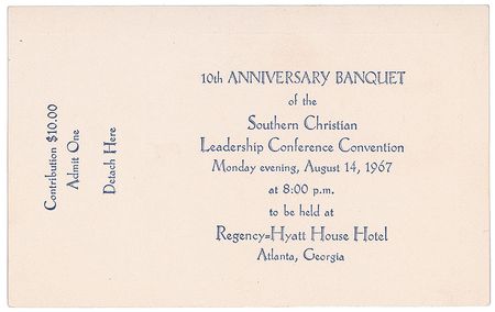 Lot #236 Southern Christian Leadership Conference - Image 2
