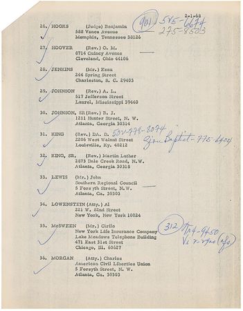 Lot #241 Southern Christian Leadership Conference - Image 3