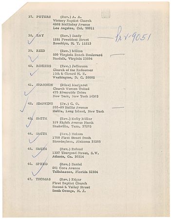 Lot #241 Southern Christian Leadership Conference - Image 4