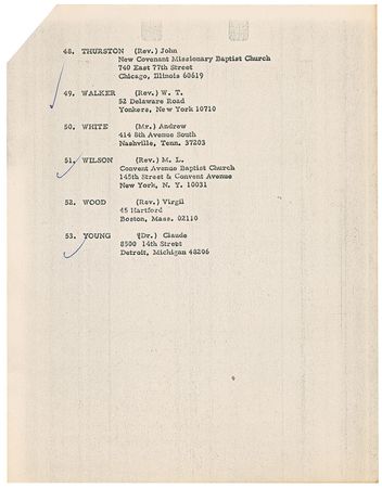 Lot #241 Southern Christian Leadership Conference - Image 5