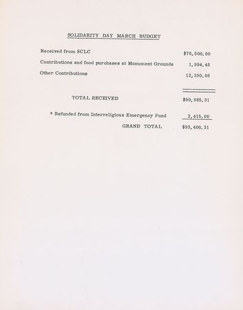 Lot #243 Southern Christian Leadership Conference - Image 2