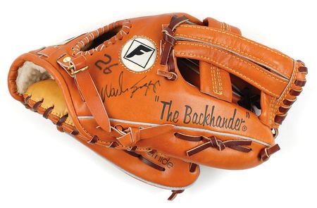 Lot #1054 Wade Boggs Baseball Glove - Image 1