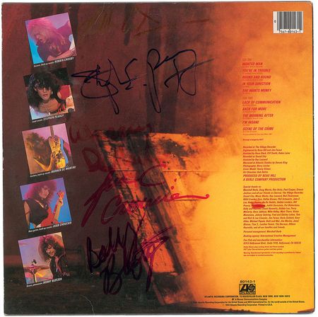 Lot #888 Ratt Album - Image 1